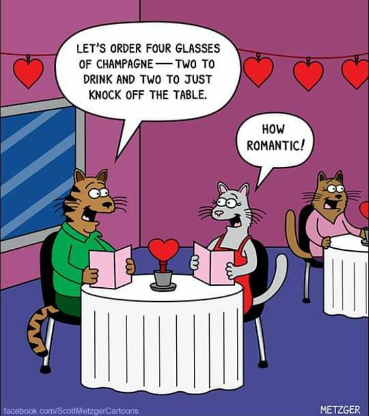 Mystery Fanfare: Cartoon of the Day: Cat Valentine's Day